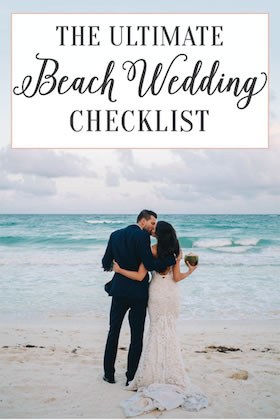 The Ultimate Beach Wedding Checklist
